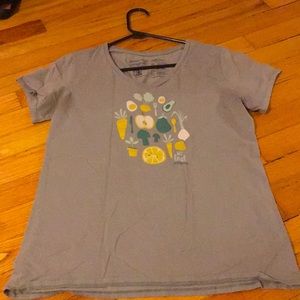 Patagonia W’s Eat Local veggie v-neck tee